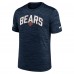 Футболка Chicago Bears Nike Sideline Velocity Athletic Stack Performance - Navy