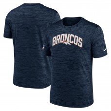 Футболка Denver Broncos Nike Sideline Velocity Athletic Stack Performance - Navy