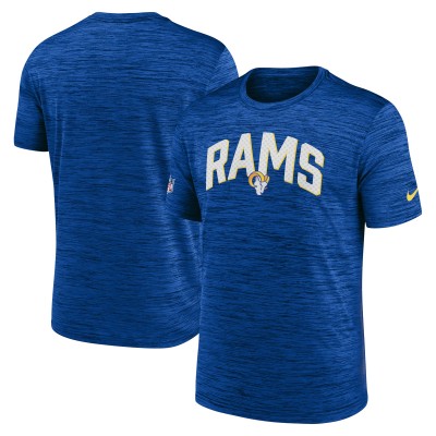 Футболка Los Angeles Rams Nike Sideline Velocity Athletic Stack Performance - Royal
