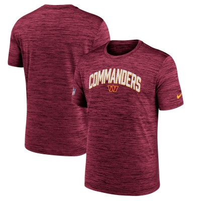Футболка Washington Commanders Nike Sideline Velocity Athletic Stack Performance - Burgundy