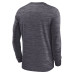 Футболка с длинным рукавом Atlanta Falcons Nike Charcoal Sideline Velocity Athletic Stack Performance