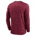 Футболка с длинным рукавом Washington Commanders Nike Sideline Velocity Athletic Stack Performance - Burgundy