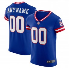 Именная игровая джерси New York Giants Nike Classic Vapor Elite - Royal