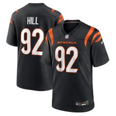 Джерси Cincinnati Bengals B.J. Hill Nike Black Game Джерси Cincinnati Bengals B.J. Hill Nike Black Game