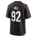 Джерси Cincinnati Bengals B.J. Hill Nike Black Game