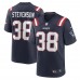 Игровая джерси Rhamondre Stevenson New England Patriots Nike - Navy