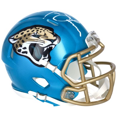 Autographed Jacksonville Jaguars Trevor Lawrence Fanatics Authentic Riddell Flash Speed Mini Helmet