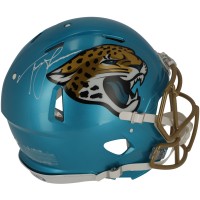 Autographed Jacksonville Jaguars Trevor Lawrence Fanatics Authentic Riddell Flash Speed Authentic Helmet
