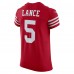 Игровая джерси Trey Lance San Francisco 49ers Nike Vapor Elite - Scarlet