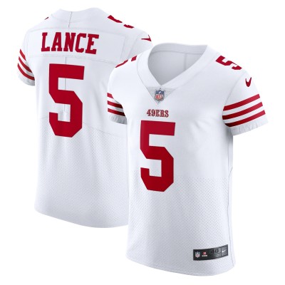 Игровая джерси Trey Lance San Francisco 49ers Nike Vapor Elite - White