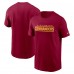 Футболка Washington Commanders Nike Wordmark - Burgundy