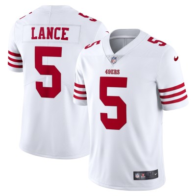 Игровая джерси Trey Lance San Francisco 49ers Nike Vapor Limited - White