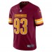 Джерси Jonathan Allen Washington Commanders Nike Vapor Limited - Burgundy