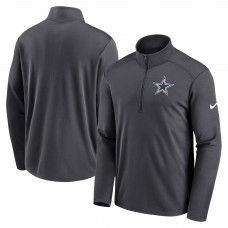 Кофта на молнии Dallas Cowboys Nike Logo Pacer Performance - Gray