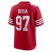 Игровая джерси Nick Bosa San Francisco 49ers Nike Team Game - Scarlet