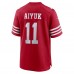 Игровая джерси Brandon Aiyuk San Francisco 49ers Nike Womens Team Game Player - Scarlet