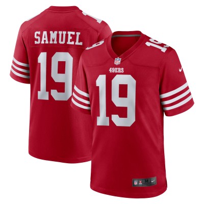 Игровая джерси Deebo Samuel San Francisco 49ers Nike Team Game - Scarlet