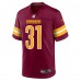 Игровая джерси Kamren Curl Washington Commanders Nike - Burgundy