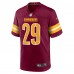 Игровая джерси Kendall Fuller Washington Commanders Nike - Burgundy