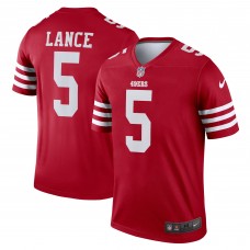 Игровая джерси Trey Lance San Francisco 49ers Nike Legend - Scarlet