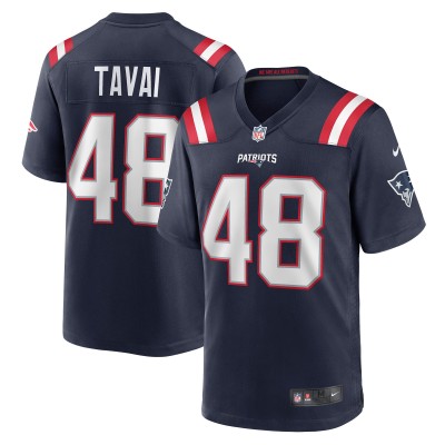 Игровая джерси Jahlani Tavai New England Patriots Nike - Navy