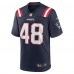 Игровая джерси Jahlani Tavai New England Patriots Nike - Navy