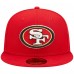 Бейсболка San Francisco 49ers New Era Super Bowl XXIV Pop Sweat 59FIFTY - Scarlet