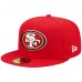 Бейсболка San Francisco 49ers New Era Super Bowl XXIV Pop Sweat 59FIFTY - Scarlet
