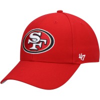 Бейсболка San Francisco 49ers 47 Scarlet Logo MVP