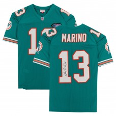 Autographed Miami Dolphins Dan Marino Fanatics Authentic Aqua Mitchell & Ness Authentic Jersey