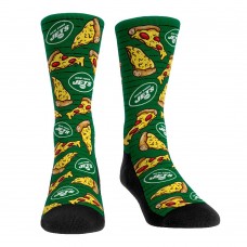 New York Jets Rock Em Socks Localized Food Pizza Crew Socks