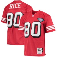 Джерси San Francisco 49ers 1994 Jerry Rice Mitchell & Ness Scarlet Authentic Throwback Retired Player