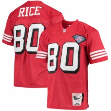 Джерси San Francisco 49ers 1994 Jerry Rice Mitchell & Ness Scarlet Authentic Throwback Retired Player