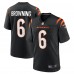 Игровая джерси Jake Browning Cincinnati Bengals Nike - Black