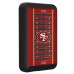Беспроводной Power Bank San Francisco 49ers Field - оригинальные аксессуары NFL Сан-Франциско 49