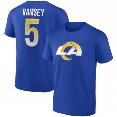 Футболка Jalen Ramsey Los Angeles Rams Player Icon - Royal