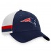 Бейсболка New England Patriots Iconic Team Stripe Trucker - Navy/White
