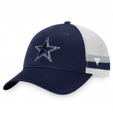 Бейсболка Dallas Cowboys Iconic Team Stripe Trucker - Navy/White
