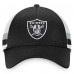 Бейсболка Las Vegas Raiders Iconic Team Stripe Trucker - Black/White