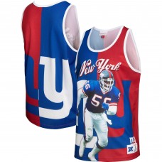 Майка Lawrence Taylor New York Giants Mitchell & Ness Retired Player Graphic - Royal/Red