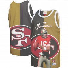 Майка Joe Montana San Francisco 49ers Mitchell & Ness Retired Player Graphic - Black/Gold