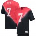 Галстук Футболка Michael Vick Atlanta Falcons Mitchell & Ness Retired Player Name & Number Diagonal-Dye V-Neck - Black/Red