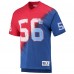 Галстук Футболка Lawrence Taylor New York Giants Mitchell & Ness Retired Player Name & Number Diagonal-Dye V-Neck - Red/Royal