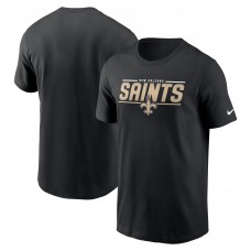 Футболка New Orleans Saints Nike Muscle - Black