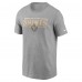 Футболка New Orleans Saints Nike Muscle - Heathered Gray