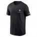 Футболка New Orleans Saints Nike Black Team Incline