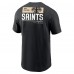 Футболка New Orleans Saints Nike Black Team Incline