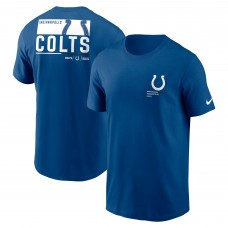 Футболка Indianapolis Colts Nike Team Incline - Royal