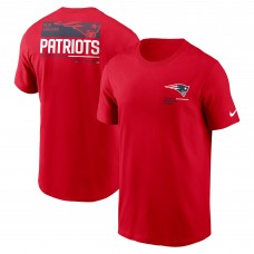 Футболка New England Patriots Nike Team Incline - Red