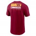 Футболка Washington Commanders Nike Team Incline - Burgundy
